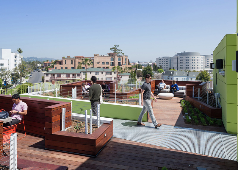 Student and faculty housing at UCLA, by LOHA (Lorcan O'Herlihy Architects)