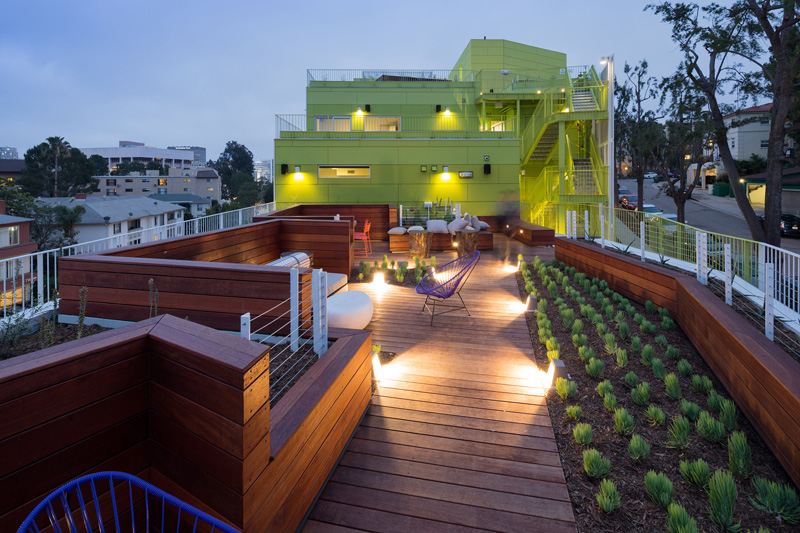 Student and faculty housing at UCLA, by LOHA (Lorcan O'Herlihy Architects)