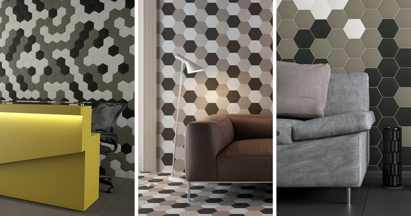 3 Ideas For Using Hexagon Tiles On Walls