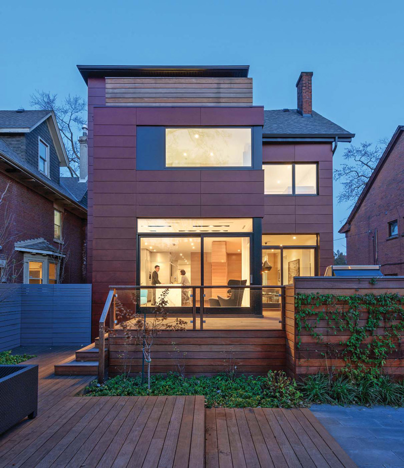 Home in Toronto, Canada, designed by Dubbeldam Architecture + Design