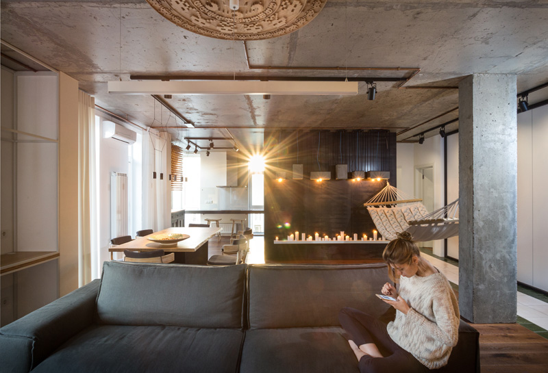 The True Apartment in Kiev, Ukraine, designed by SVOYA studio