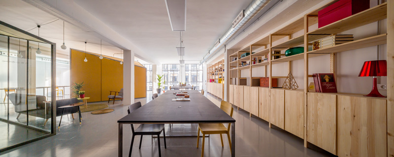 ZAMNESS Office Space by nook architects