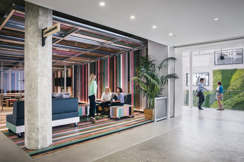 Lets have a quick look at the offices of Airbnb...it was just voted the #1 place to work