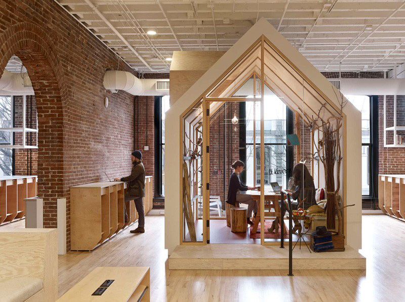 Lets have a quick look at the offices of Airbnb...it was just voted the #1 place to work