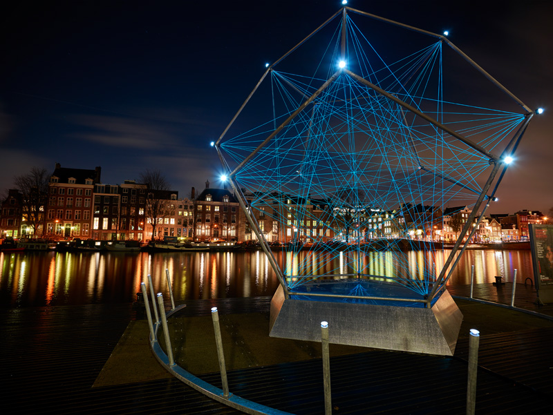 The Amsterdam Light Festival Brightens The City At Night