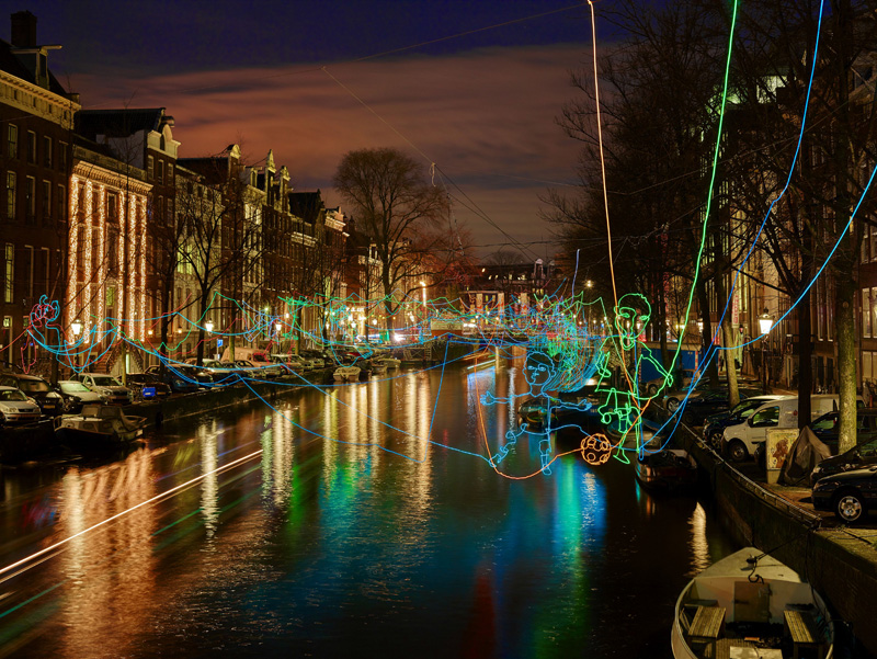 The Amsterdam Light Festival Brightens The City At Night