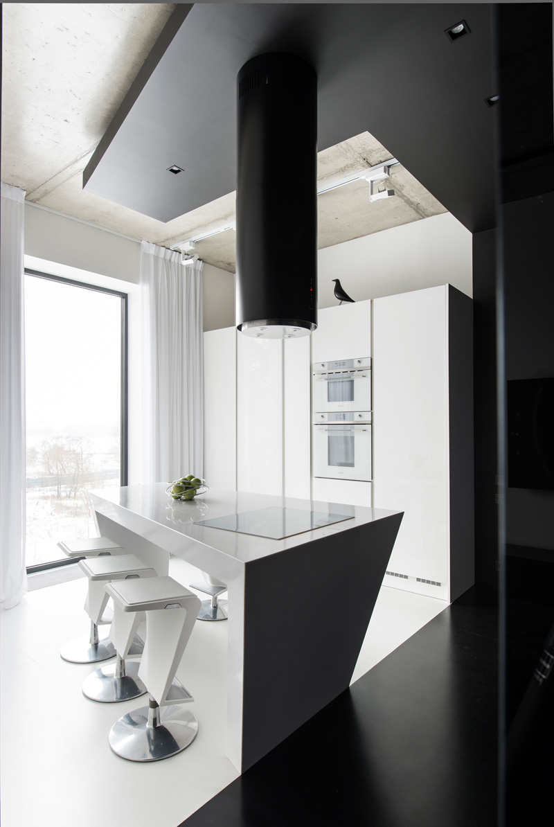 Apartment in Moscow, designed by Geometrix Design