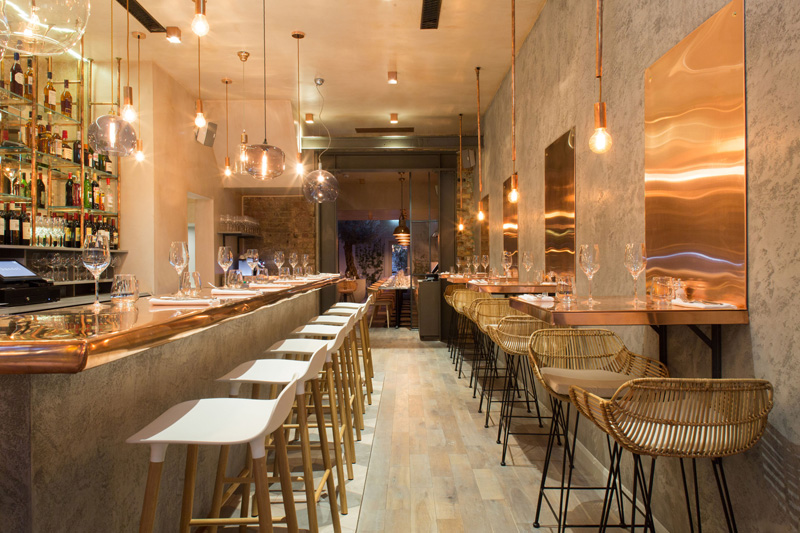 Bandol Restaurant by Kinnersley Kent Design