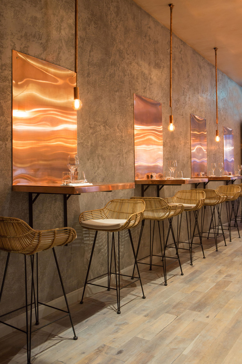 Bandol Restaurant by Kinnersley Kent Design