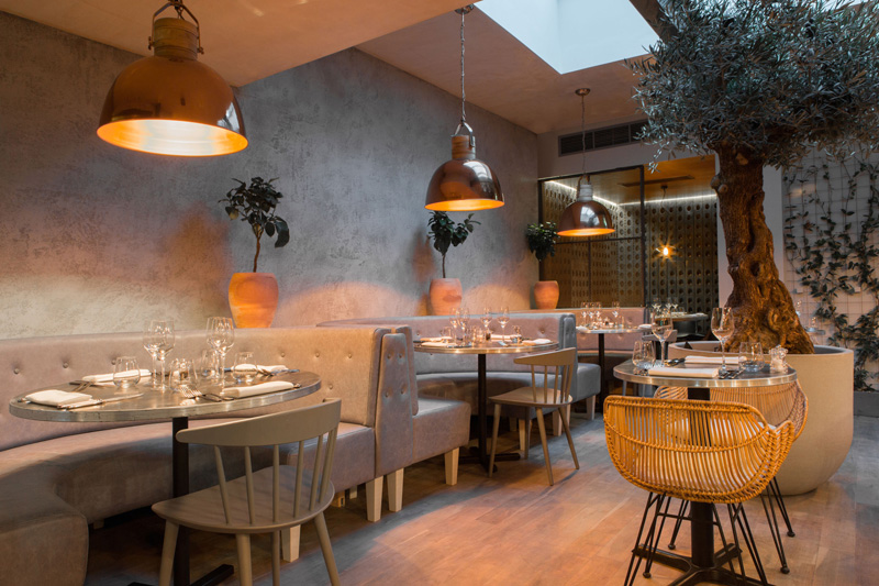 Bandol Restaurant by Kinnersley Kent Design