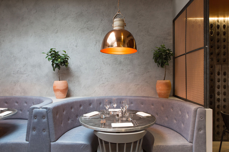 Bandol Restaurant by Kinnersley Kent Design