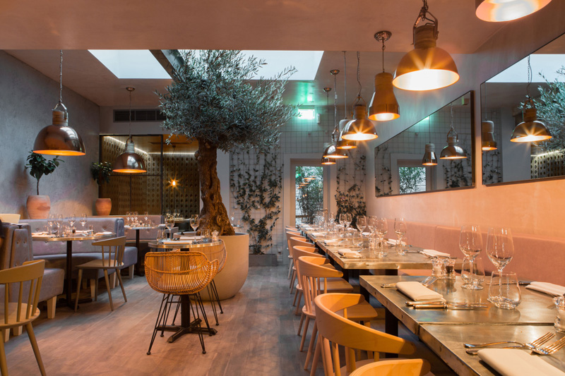 Bandol Restaurant by Kinnersley Kent Design