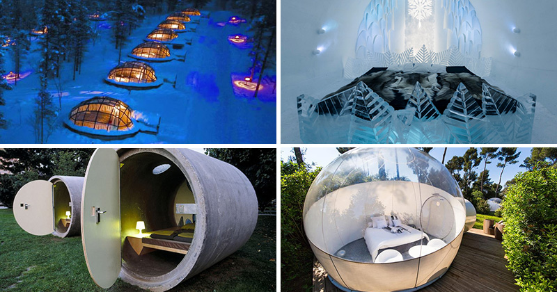 7 Bizarre Yet Beautiful Hotels From Around The World