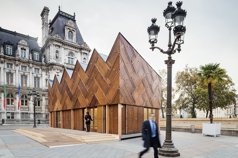 Circular Pavilion by Encore Heureux