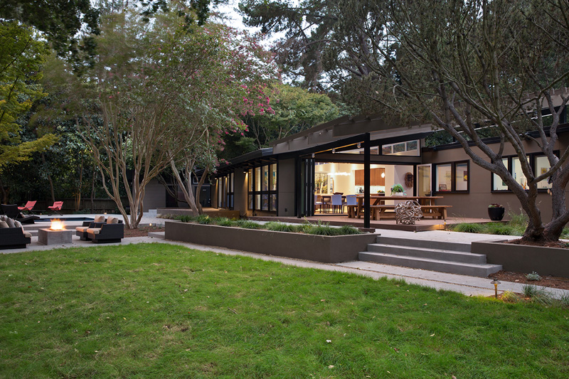 Lafayette Custom Mid Century Modern Remodel by Klopf Architecture