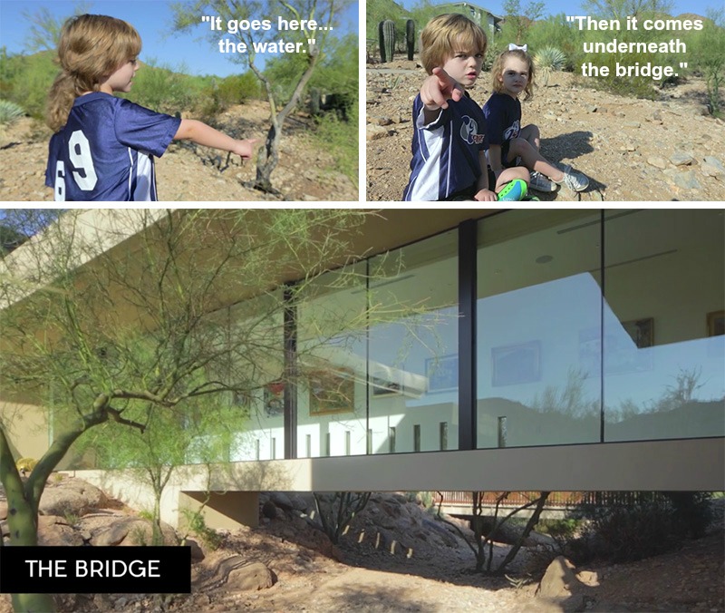 Two Cute Kids Share Their Experience Of Living In A Modern House In The Arizona Desert
