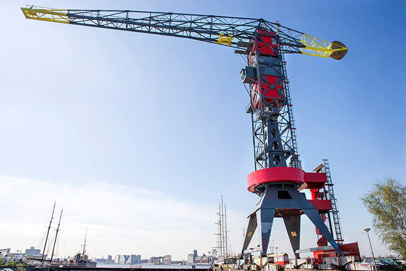 The Faralda Crane Hotel in Amsterdam