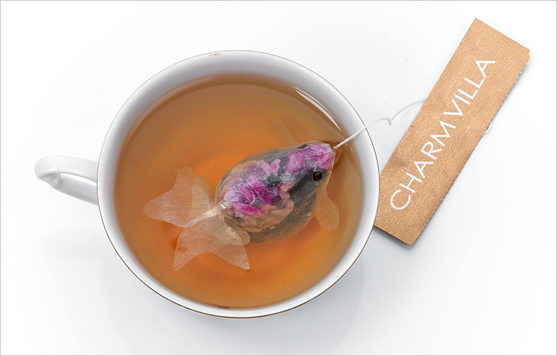 Goldfish Teabags by Charm Villa