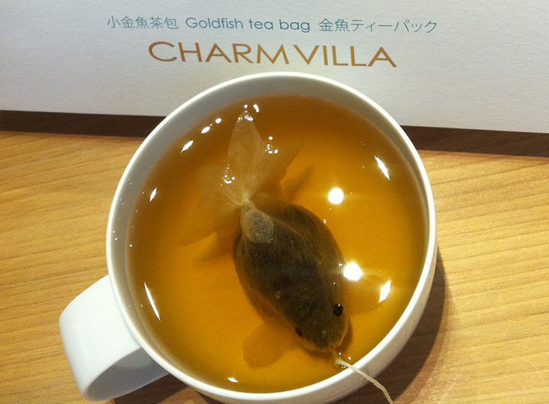 Goldfish Teabags by Charm Villa