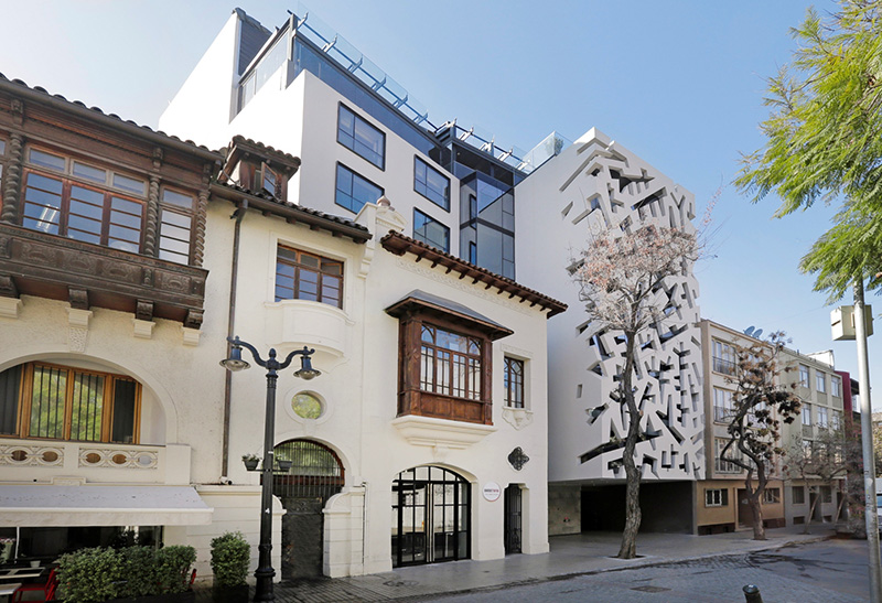Design Detail - This Hotel Features A Facade Of Abstract Designs
