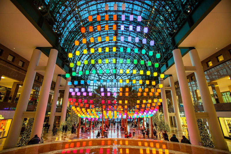 'Luminaires' at Brookfield Place by Arts Brookfield and designer David Rockwell