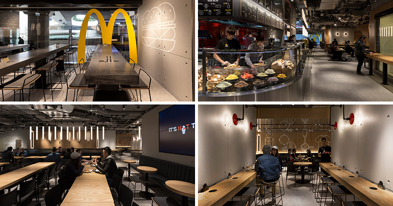 This McDonald's in Hong Kong is the classiest we've seen so far