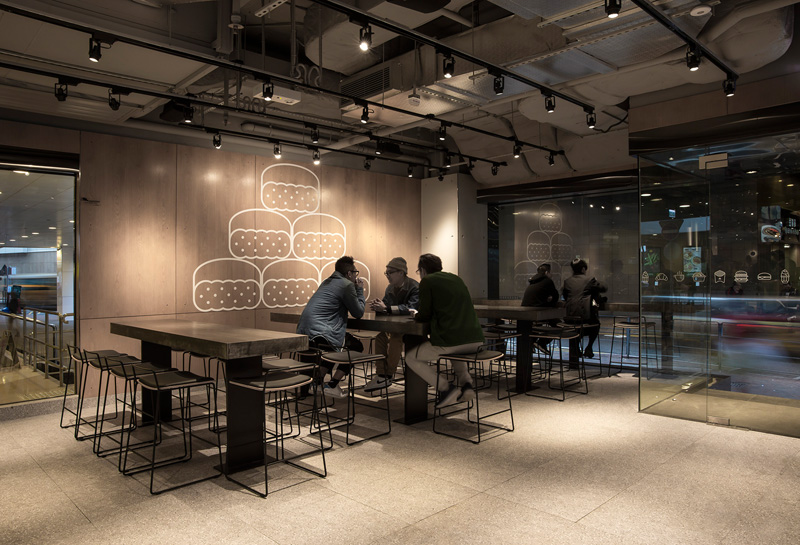 This McDonald's in Hong Kong is the classiest we've seen so far