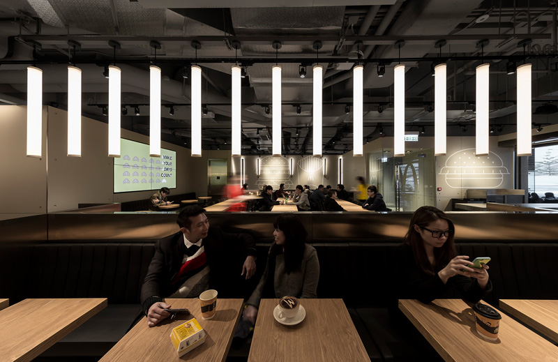 This McDonald's in Hong Kong is the classiest we've seen so far