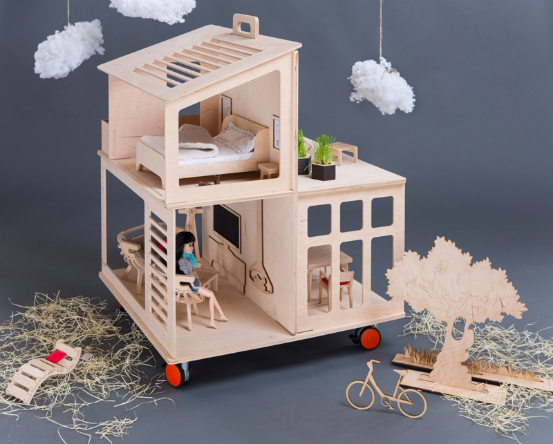 8 Modern Dollhouses That Are A Bit Of Cute Fun