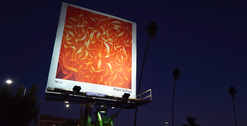 The Billboard Creative, an art exhibit in LA.