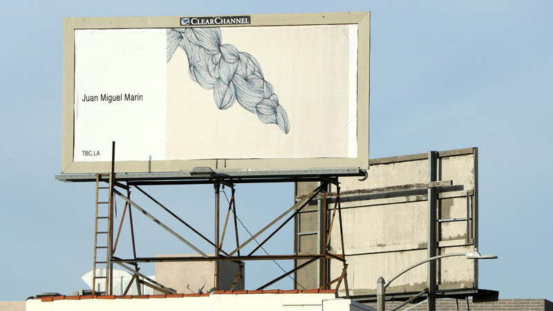 The Billboard Creative, an art exhibit in LA.