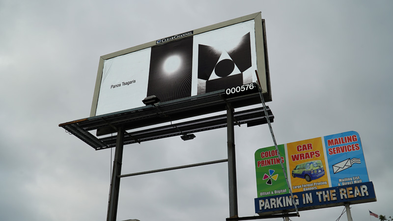 The Billboard Creative, an art exhibit in LA.