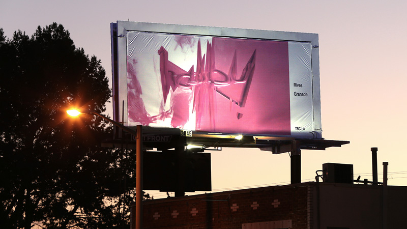 The Billboard Creative, an art exhibit in LA.