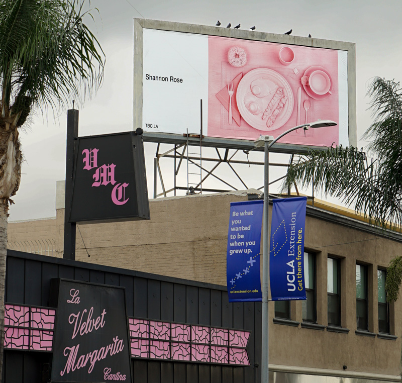 The Billboard Creative, an art exhibit in LA.