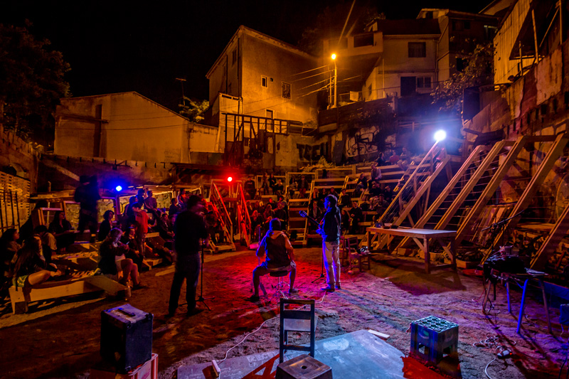 The Wave, a public performance space in Valparaiso, Chile