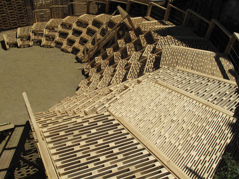 The Wave, a public performance space in Valparaiso, Chile