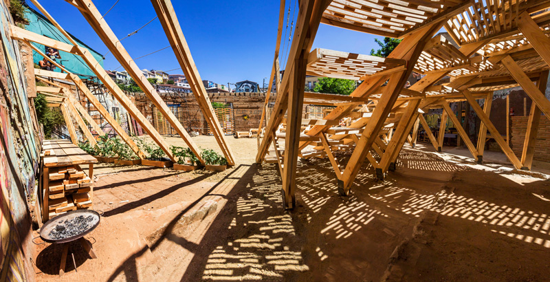 The Wave, a public performance space in Valparaiso, Chile