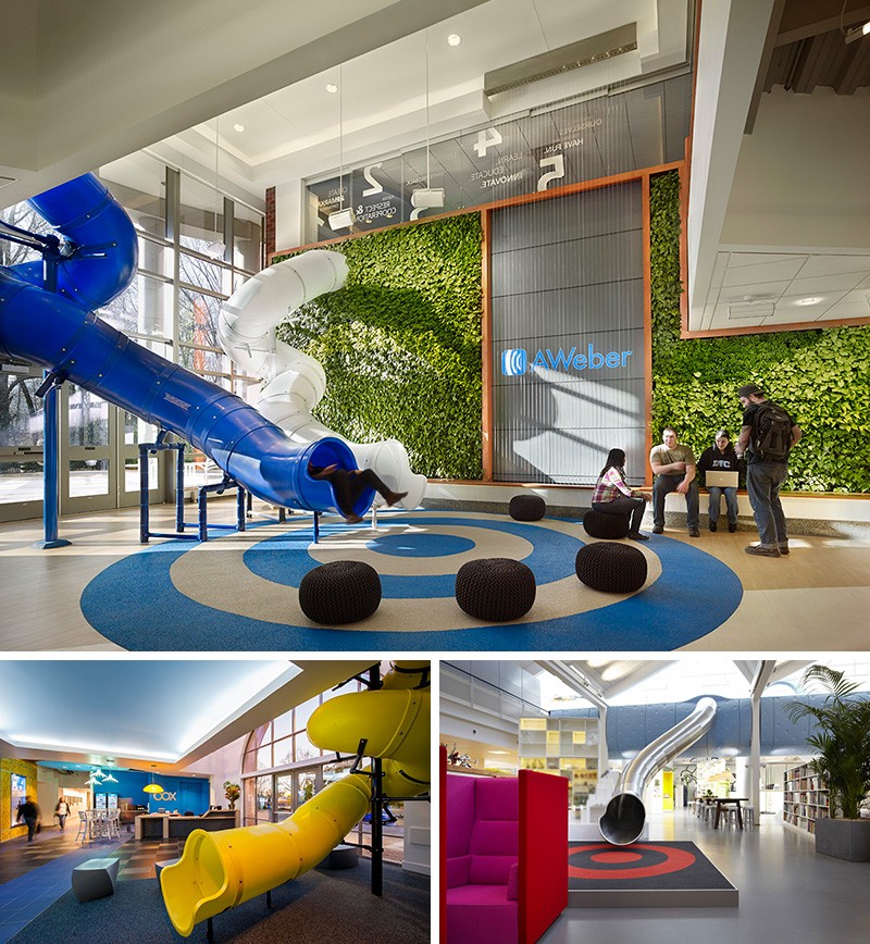 8 examples of why some offices are being called 'playgrounds for adults'