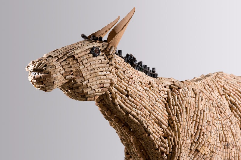 These farm animals have been made from unconventional materials