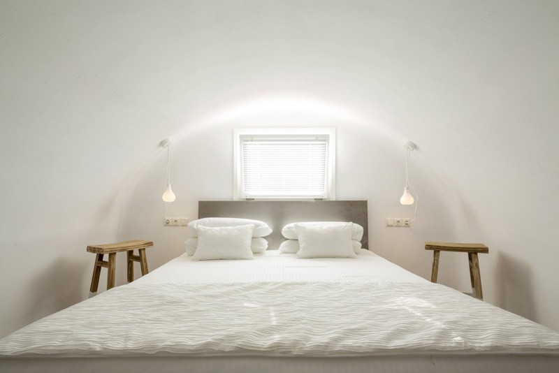 Take a look at The Art Hotel on the Greek island of Santorini