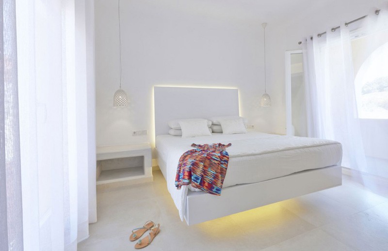 Take a look at The Art Hotel on the Greek island of Santorini