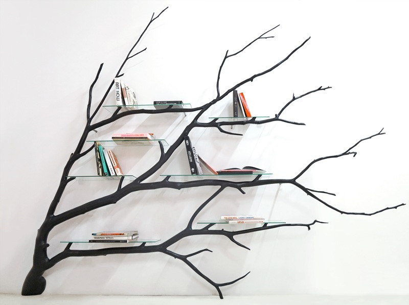 Bilbao Tree Shelf by Sebastian Errazuriz