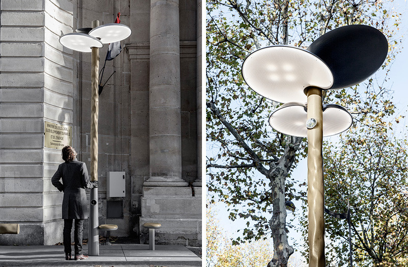 French designer Mathieu Lehanneur launches solar powered street lights