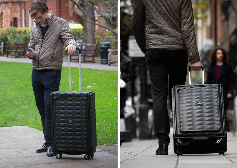 This Suitcase Claims To Be The World's First Smart, Collapsible, Hard Case Luggage