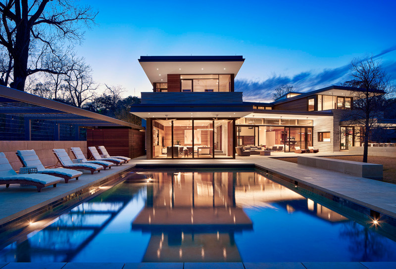 Lake Austin House by Aamodt / Plumb Architects