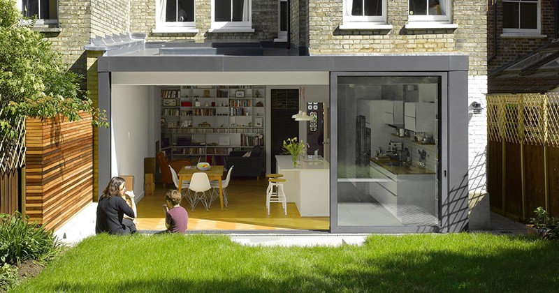 This Edwardian Terraced Home Received A Contemporary Extension