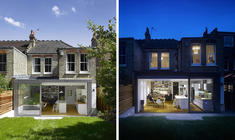 This Edwardian Terraced Home Received A Contemporary Extension