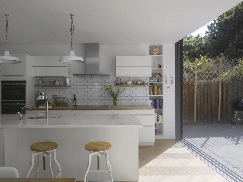 This Edwardian Terraced Home Received A Contemporary Extension