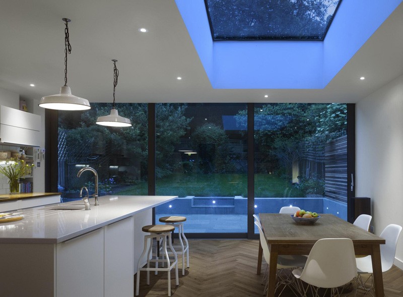 This Edwardian Terraced Home Received A Contemporary Extension