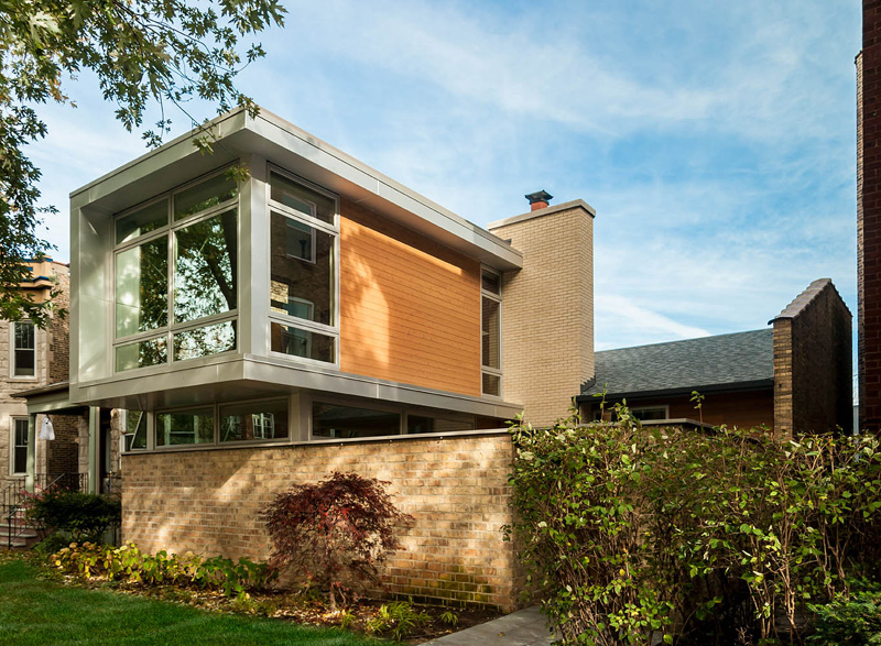 Periscope House in Chicago, Illinois, designed by Nicholas Design Collaborative